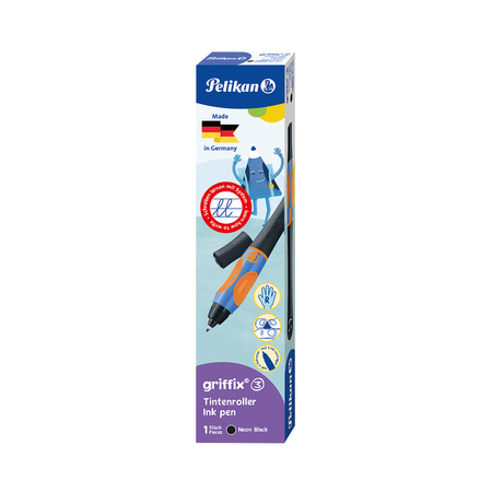 Pelikan Pióro kulkowe Griffix neon black 821003