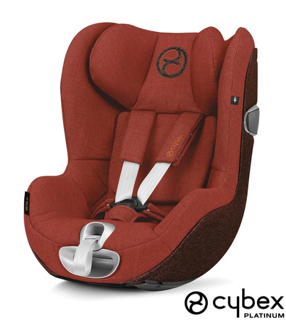 Cybex sirona z i-size plus autumn gold burnt red fotelik samochodowy 45 cm - 105 cm, max. 18 kg