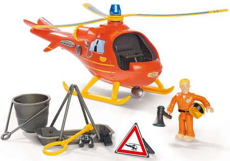 Strażak Sam Helikopter Wallaby z figurką 073312