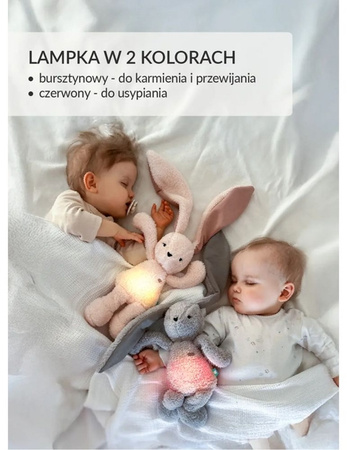 Szumisie Królik szary mechanizm 5 in 1 z lampką 312364