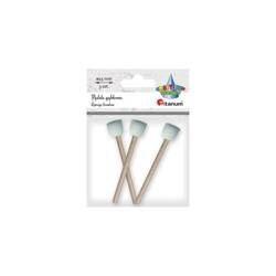 PĘDZELKI GĄBKOWE 1,5CM X 3SZT 508327