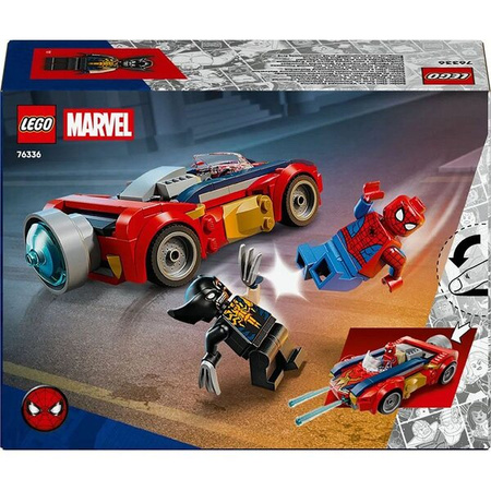 LEGO 76336 SUPER HEROES Spider-Man w samochodzie kontra Wolverine 063194