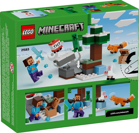LEGO 21583 MINECRAFT Przygoda stevea w tajdze 034071