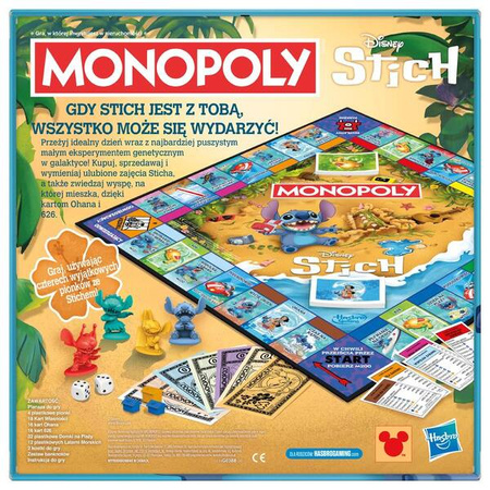 Gra Hasbro Monopoly G0388 Stitch 325037