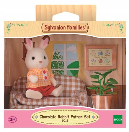 Sylvanian families 5013 zestaw tata królik czekuszka