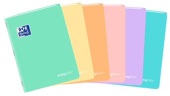 Zeszyt Oxford A5 60k krata 90g EasyBook pastel 355434