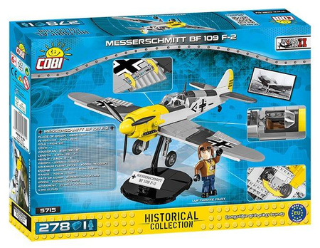 Cobi 5715 messerschmitt bf 109 f-2 278 kl.
