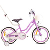 Rowerek 16 cali Heart bike fioletowy Rower