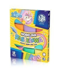 Modelina 12kol pastelowa 125022 astra