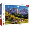 Puzzle Trefl 1500 Dolina Val di Funes Dolomity Włochy 261639