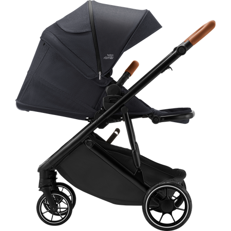 Britax Romer Zestaw 2w1 STRIDER M Black Shadow gondola + wózek spacerowy