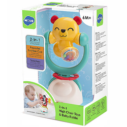 Grzechotka 2w1 miś 102709