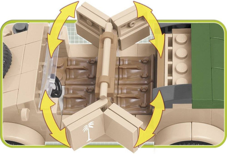 Cobi 2402 Historical Collection VW typ 82 Kubelwagen 195kl.