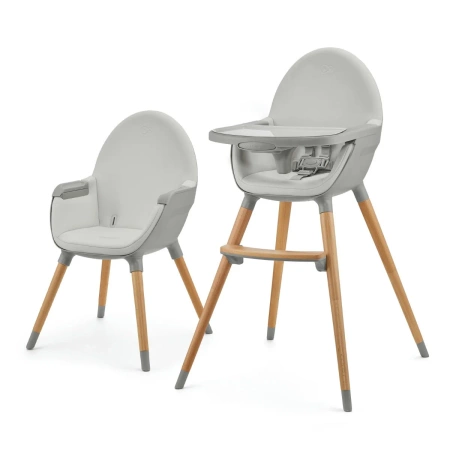 Kinderkraft Fini 2 Grey Krzesełko do karmienia 924509