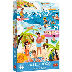 Puzzle Trefl 1000 Premium Plus The Art of Colour W wakacyjnym ferworze 120653