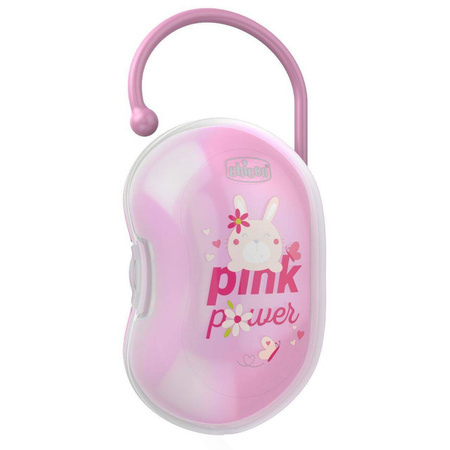 Chicco Etui do smoczka różowe podwójnne 129638