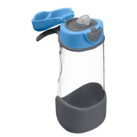 B.box  sportowa butelka tritanowa ze słomką 450 ml blue slate 006091