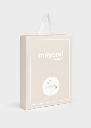 Mayoral Body ECOFRIENDS dla dziewczynki rozm. 6-9 m 75 kolor 56 blanco