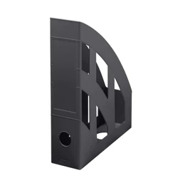 Pojemniki pionowy, plastikowy Greenline antracyt