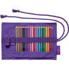 Faber-Castell Kredki ołówkowe Sparkle 20kol +akcesoria w piórniku rolowanym 017386
