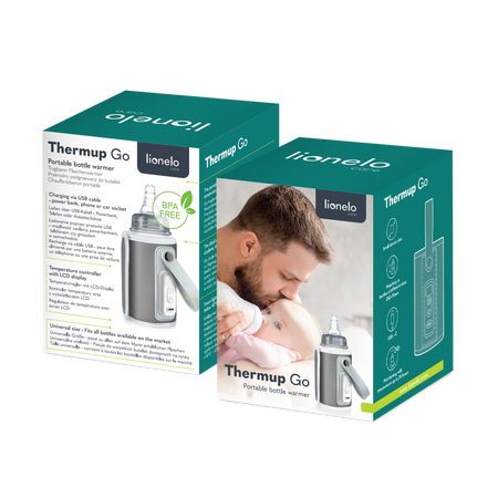 Lionelo Thermup Go Grey Silver Podgrzewacz do butelek 701648
