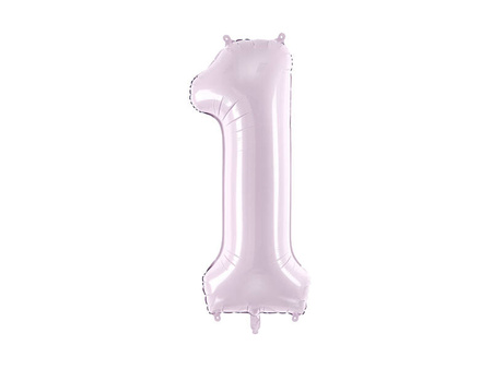 Balon foliowy cyfra 1 72cm fiolet 052536