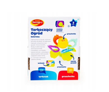 Dumel Terkoczący ogród z przyssawką kolorowy 308272