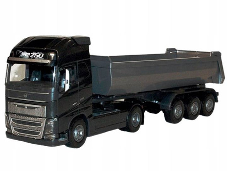 Emek EM-22353 Volvo FH 16 ciągnik z naczepą wywrotką kabina czarna 223534