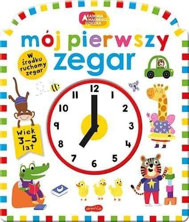 HarperKids Książeczka Mój pierwszy zegar 658609