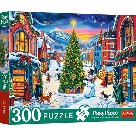 Puzzle Trefl 300 Easy Piece Świąteczne miasteczko 231045