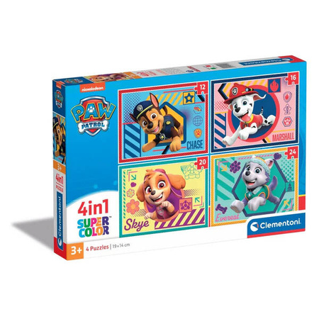 Clementoni Puzzle 4w1 Psi Patrol 215263