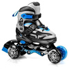 Łyżworolki regulowane quattro spokey 4w1 roz.30-33