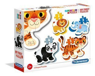 Clementoni puzzle moje pierwsze puzzle wild animals 208104