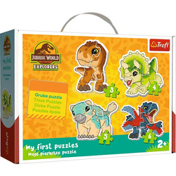 Puzzle Trefl Baby Classic Urocze dinozaury 361384