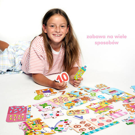 CzuCzu Puzzle Cyfry Króliczki 3+ 4+ 493372