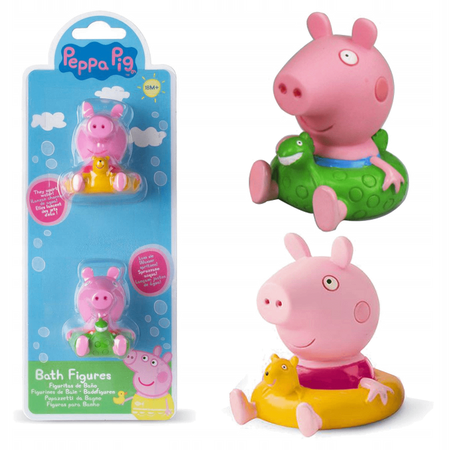 Peppa - zabawka do kąpieli, figurki 2-pak