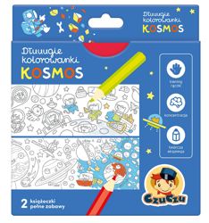 Czuczu: dłuuugie kolorowanki- kosmos 4+ 773968