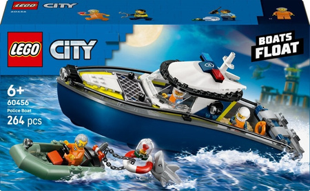 Lego 60456 City Pościg łodzią policyjną 812465