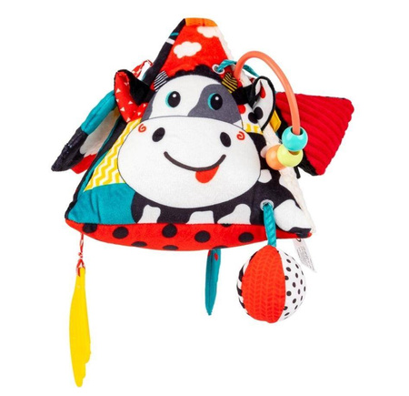 Balibazoo Piramidka kontrastowa krowa deluxe 823858