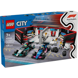 Lego 60444 City Garaż i bolidy Mercedes-AMG i Alpine 812502