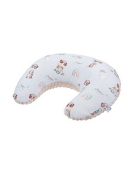 Duży Bamusowy Rogal Rayan z minky blached sand rozmiar 50x65 cm 425642