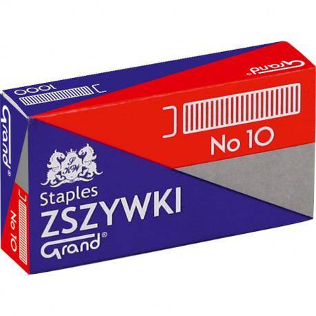 Zszywki 10/6 cynkowe grand 230197 /10/