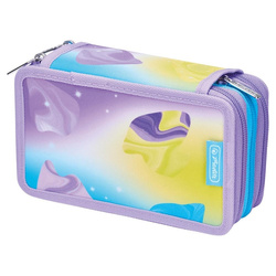 Herlitz Piórnik potrójny 31cz.Little Monster 399478