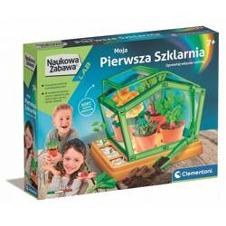 Clementoni Naukowa zabawa Moja pierwsza szklarnia 508617