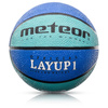 Piłka do kosza Meteor Layup #1 niebieska 059283