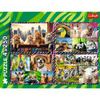 Puzzle Trefl 4x250 Zabawne zwierzaki 133134