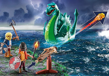 Playmobil 71830 Wiking z morskim potworem 718303
