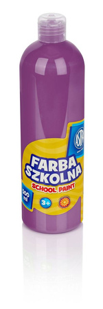 Farba astra 500ml śliwkowa szkolna 240272