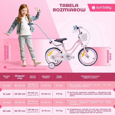 Rowerek 20 cali Heart bike 6-biegowy przerzutka Shimano różowy 645755 Rower