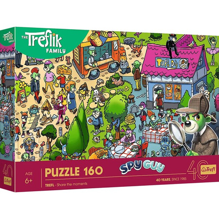 Puzzle Trefl 160 40-lecie Trefl Trefliki celebrują 400526